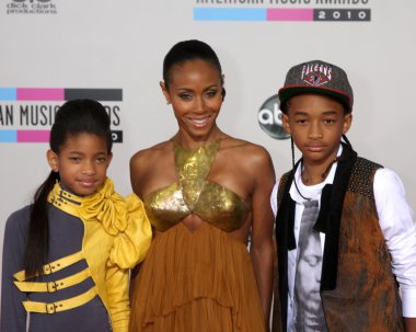 Willow Smith, Jada Pinkett Smith, Jaden Smith