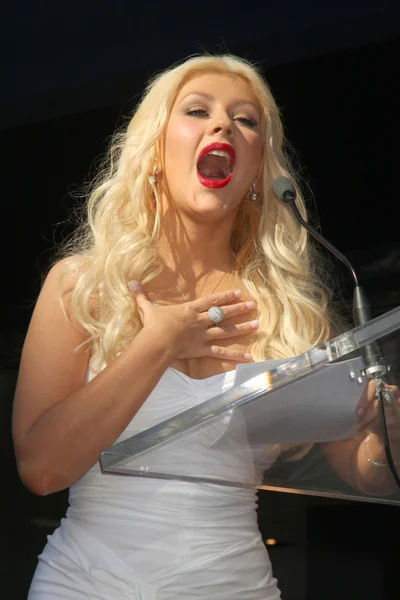 Christina Aguilera — Stock fotografie