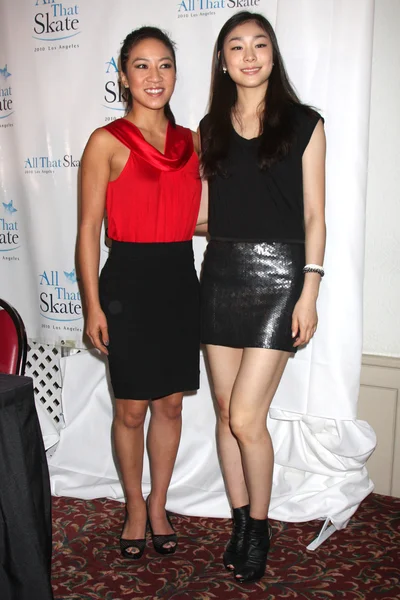 Michelle Kwan e Yuna Kim — Fotografia de Stock
