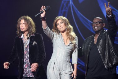 Stephen Tyler, Jennifer Lopez, Randy Jackson