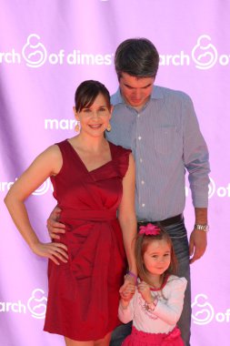 Kellie Martin ve aile