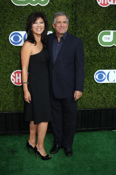 Julie Chen and Les Moonves — Stock Photo, Image