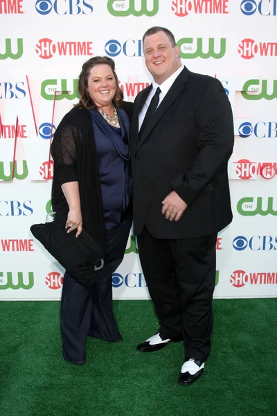 Melissa McCarthy and Billy Gardell — Stock Photo, Image