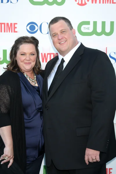 Melissa McCarthy and Billy Gardell — Stock Photo, Image
