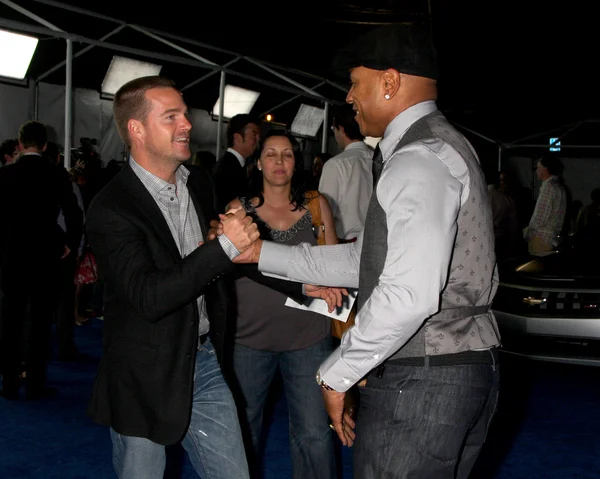 Chris O'Donnell and LL Cool J — Stock Photo, Image