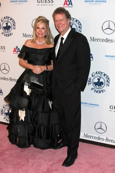 Kathy e Rick Hilton — Fotografia de Stock