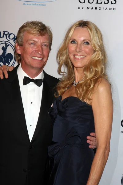 Nigel lithgow och alana stewart — Stockfoto