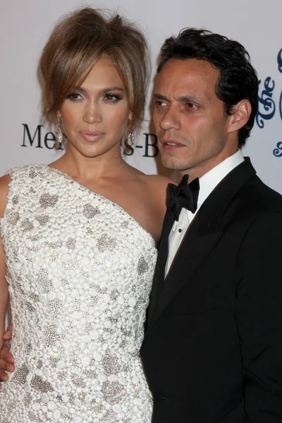 Jennifer Lopez and Marc Anthony — Stock Photo, Image