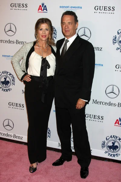 Rita Wilson y Tom Hanks — Foto de Stock