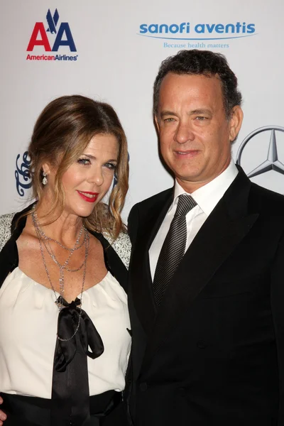 Rita Wilson og Tom Hanks – stockfoto