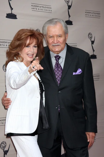 Suzanne Rogers and John Aniston — Stock Photo, Image