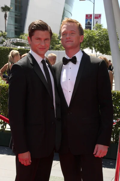 stock image David Burtka and Neil Patrick Harris