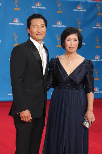 Daniel dae kim και μητέρα — Φωτογραφία Αρχείου