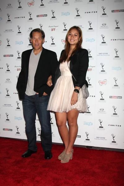 James Remar e filha Lisa — Fotografia de Stock