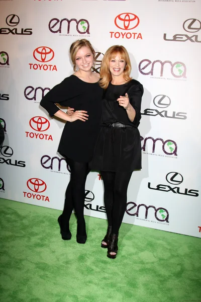 Francesca Fisher-Eastwood and Frances Fisher — Stock Photo, Image