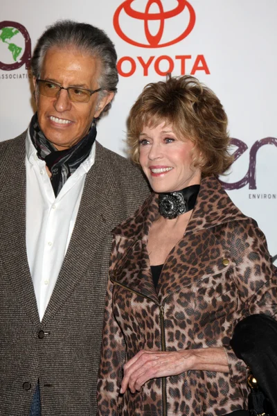 Richard Perry, Jane Fonda — Zdjęcie stockowe