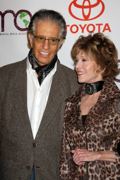 Richard Perry, Jane Fonda — Stockfoto
