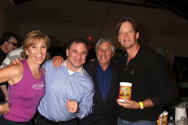 Forbes Riley, Gil R. Tatarsky, Victor Zeines, Kevin Sorbo — Stock Photo, Image