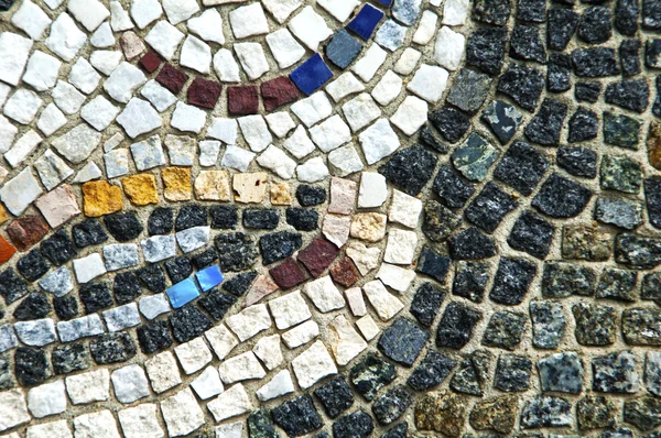 Kleurrijke mozaïek textuur — Stockfoto