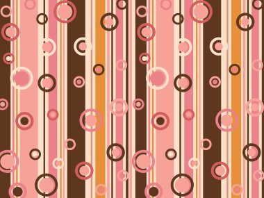 A mixture of line and circle to create a colorful pattern clipart