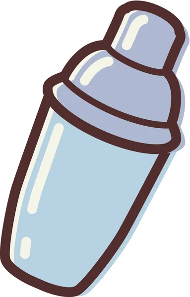 Illustration of a cocktail shaker — Stock Photo, Image