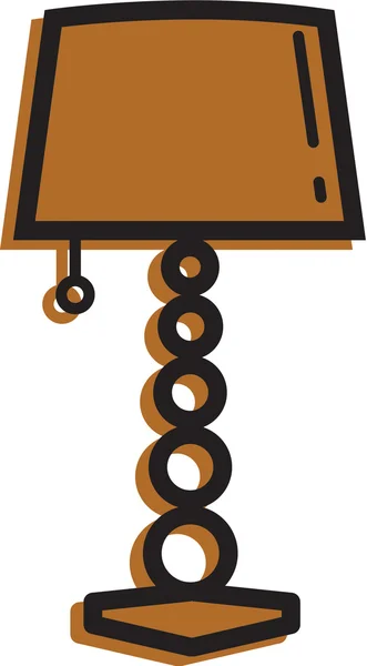 Illustration of a lamp — Stock Photo, Image