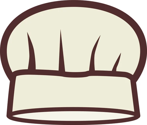 Ilustração de um chapéu de chef — Fotografia de Stock