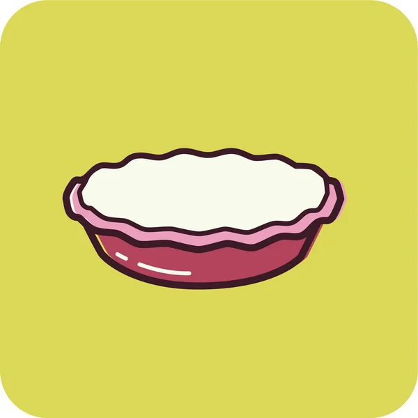 Illustration of a pie — Stock Photo, Image