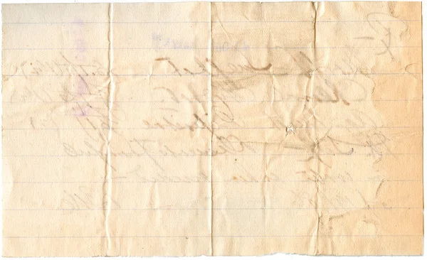 Πτυχωτά χαρτί με γραμμές — Φωτογραφία Αρχείου