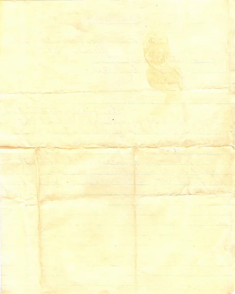 Διπλωμένο χαρτί με γραμμές — Φωτογραφία Αρχείου