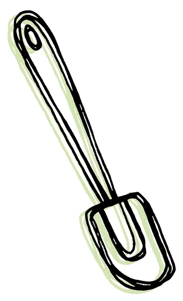 A rubber spatula — Stock Photo, Image