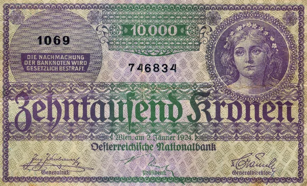 Vintage alemán certificado de existencias —  Fotos de Stock