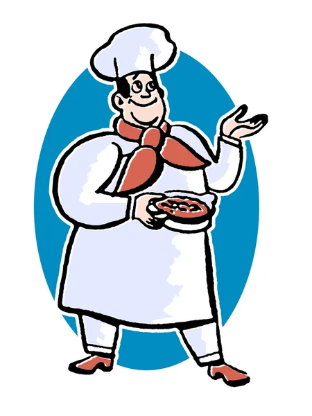 A joyful chef — Stock Photo, Image