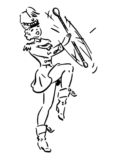 baton twirling coloring pages