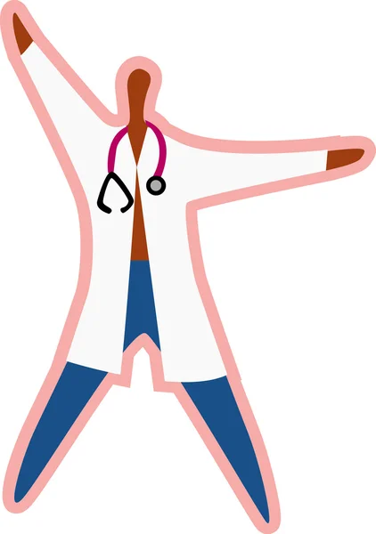 Illustration of a doctor — Stock Photo, Image