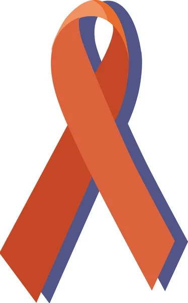 Illustration of an AIDS ribbon — Stock Photo, Image