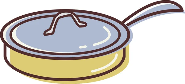 Illustratie van een koekenpan — Stockfoto