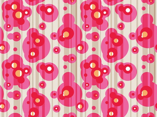 A pattern created through juxtaposed line and rounded shape — Stock Photo, Image