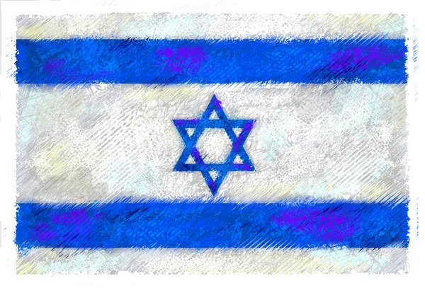 Israelin lippu — kuvapankkivalokuva
