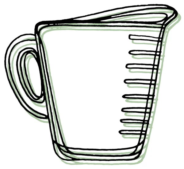 Una taza de medir — Foto de Stock