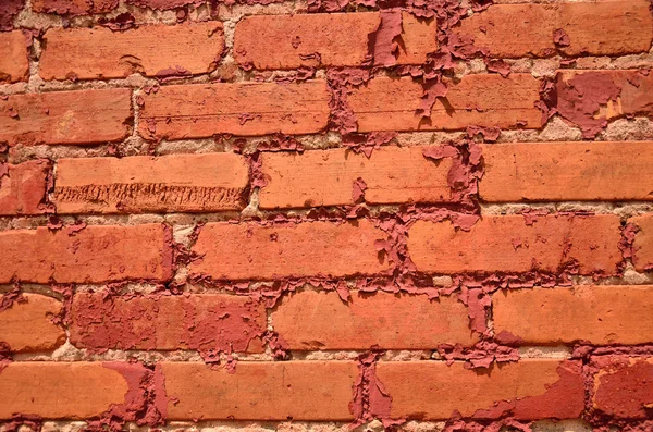 Fond de brique rouge — Photo
