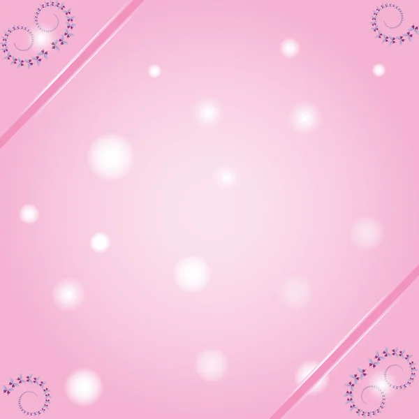 stock vector Pink backdrop with butterfies