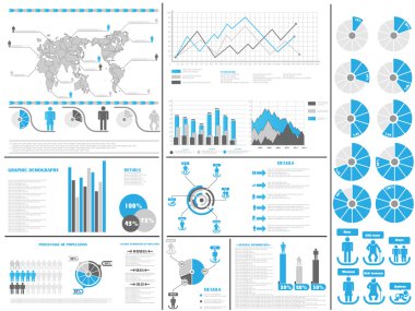 INFOGRAPHICS ELEMENTS clipart