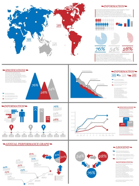 Infographic δημογραφικά στοιχεία 7 — Διανυσματικό Αρχείο