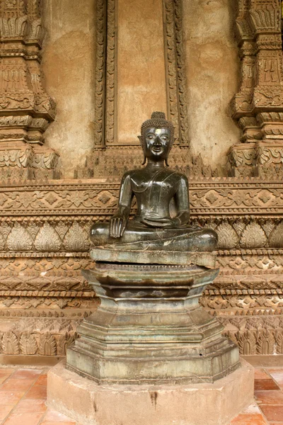 Buddha staty på laos — Stockfoto