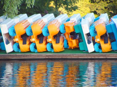 Paddle Boats clipart