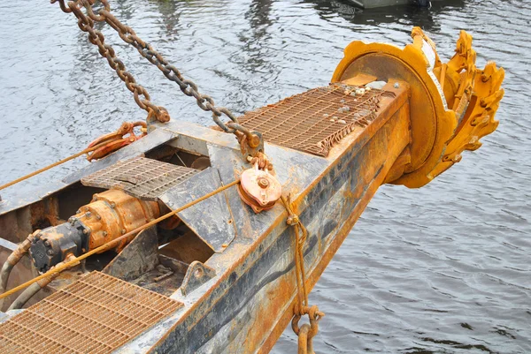 Разрушение лодки — стоковое фото