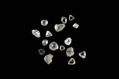 Rough diamonds from DR Congo
