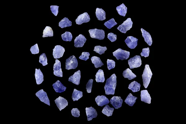 Sodalite sand grains from Namibia — Stock Photo, Image