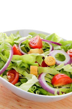 Uluslararası yeşil salata whit domates sona Birliği